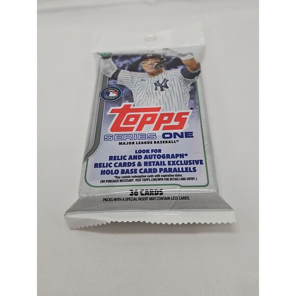 2025 Topps Series One Major League Baseball 36 Card Hanger Fat Pack - NEW! - Picture 6 of 9